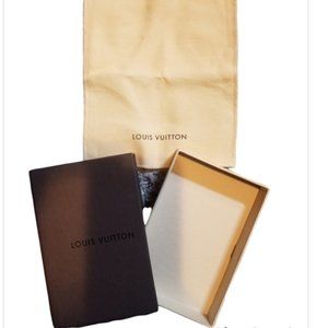 Authentic Louis Vuitton pull drawer gift box and bag